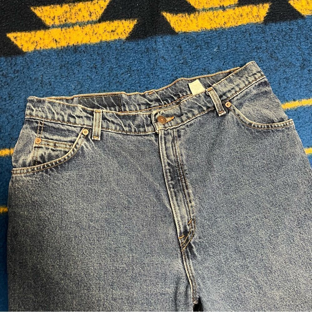 Vintage Levi’s Orange Tab 9922 Jeans (16 Short) (Made in USA 🇺🇸) 👖 - Picture 3 of 12
